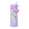 Mermaid Aqua Stainless Steel Drink Bottle-Drink Bottle-Kinnder