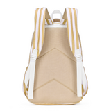 Mustard Stripe Campus School Backpack 2.0-Kinnder