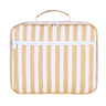 Mustard Stripe Junior Insulated Lunch Bag + Ice Pack-Kinnder