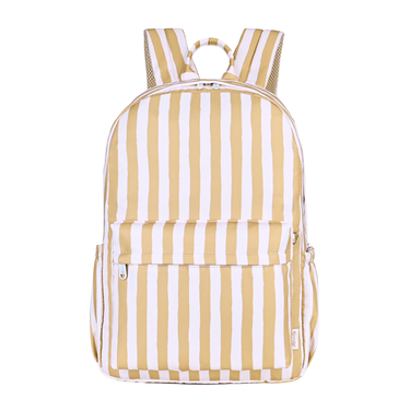 Mustard Stripe Junior Kindy/School Backpack-Kinnder
