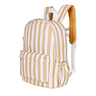 Mustard Stripe Mini Daycare/Toddler Backpack-Kinnder