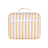 Mustard Stripe Mini Insulated Lunch Bag-Kinnder