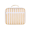 Mustard Stripe Mini Insulated Lunch Bag-Kinnder