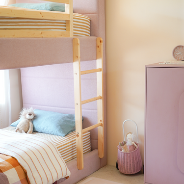 Mustard Stripe Waterproof Fitted Sheet-Kinnder