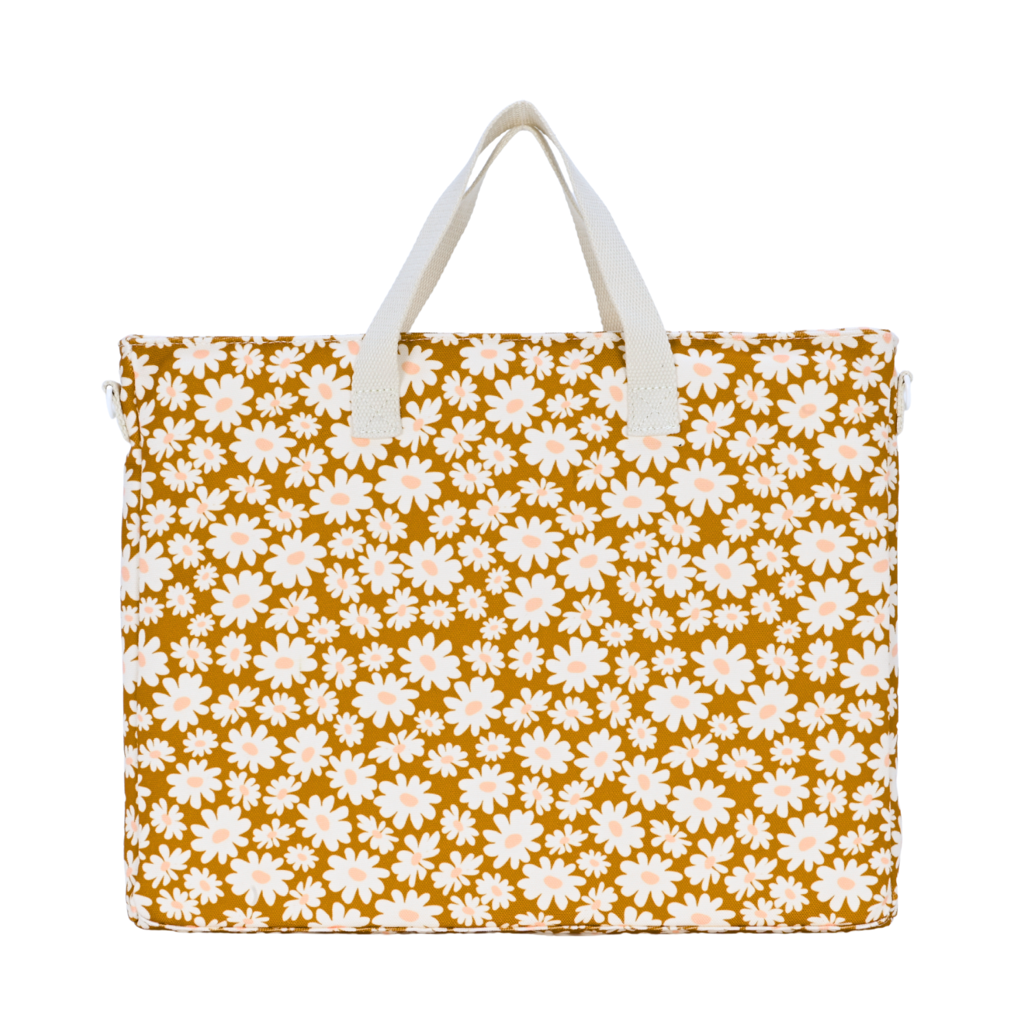 Bloom Tan Library Bag-Kinnder