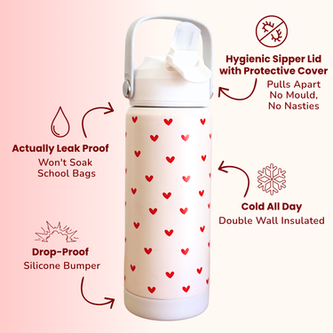 Petite Amour Stainless Steel Drink Bottle-Drink Bottle-Kinnder