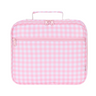 Pink Gingham Junior Insulated Lunch Bag + Ice Pack-Kinnder