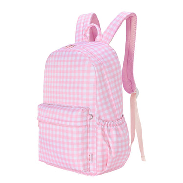 juniors mini backpack Pink Gingham Junior Kindy/School Backpack