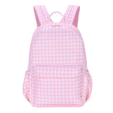 Pink Gingham Junior Kindy/School Backpack-Kinnder