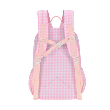 Pink Gingham Mini Daycare/Toddler Backpack-Kinnder