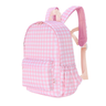 Pink Gingham Mini Daycare/Toddler Backpack-Kinnder