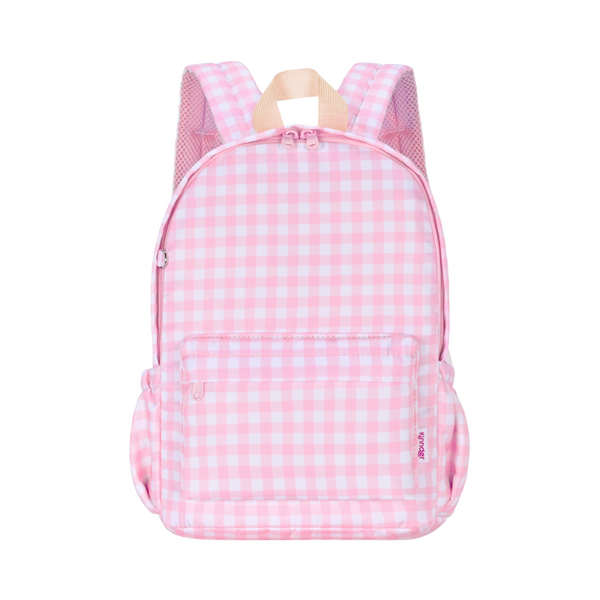 Pink Gingham Mini Daycare/Toddler Backpack-Mini Backpack-Kinnder