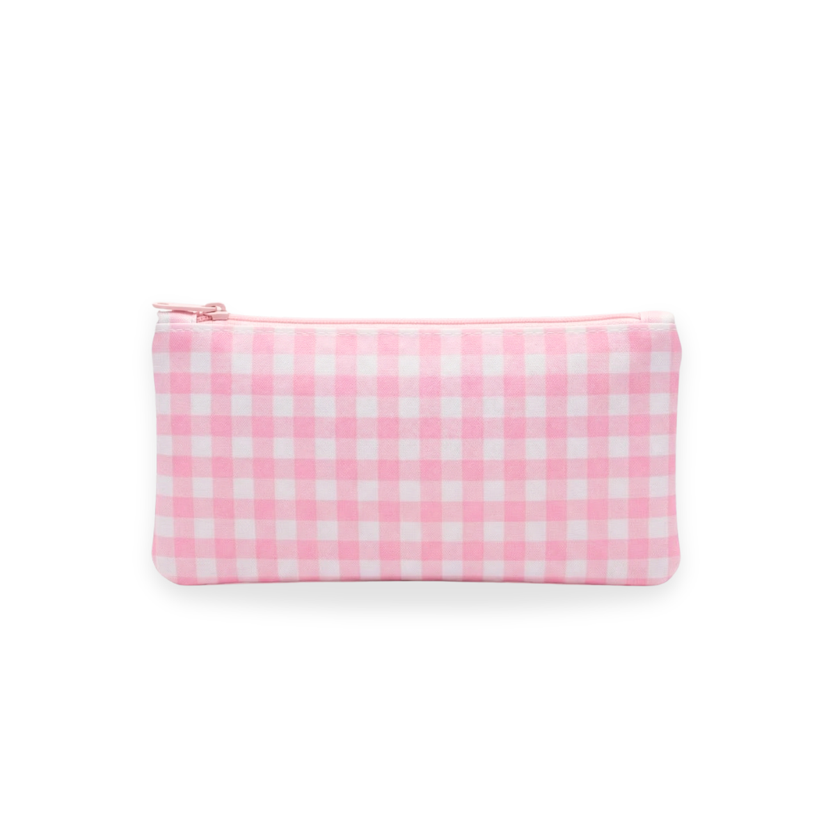 Pink Gingham Mini Pencil Case | Kids School | Kinnder