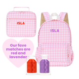 Pink Gingham Weekend/Sport Duffle Bag-Kinnder