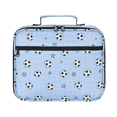 Soccer Star Junior Insulated Lunch Bag + Ice Pack-Junior Lunch Bag-Kinnder