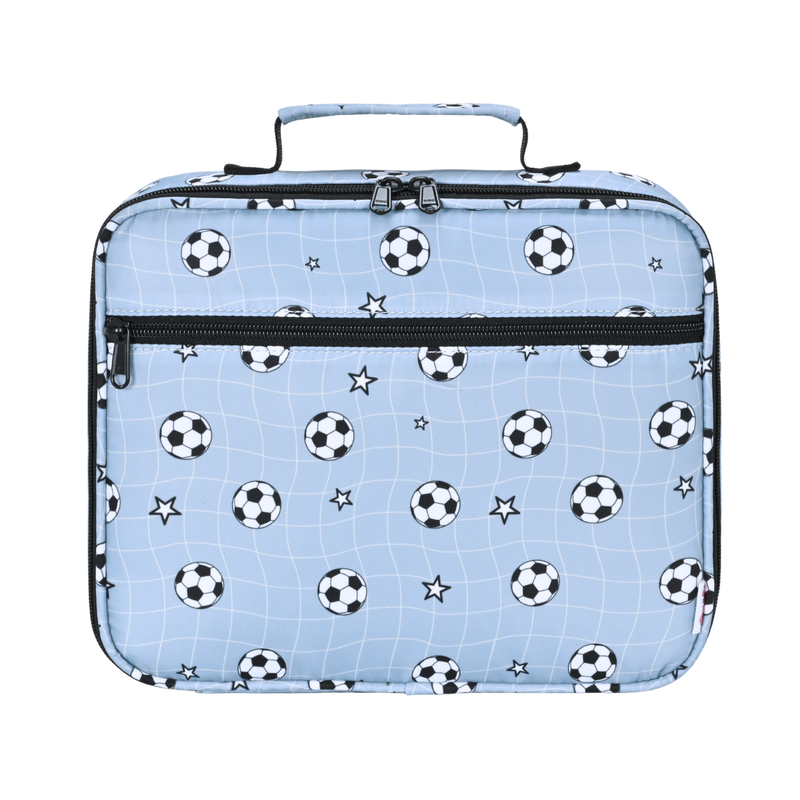 Soccer Star Junior Insulated Lunch Bag + Ice Pack-Kinnder