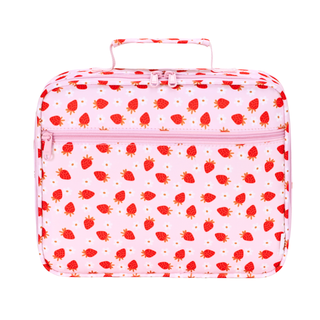 Strawberry Fields Junior Insulated Lunch Bag + Ice Pack-Junior Lunch Bag-Kinnder