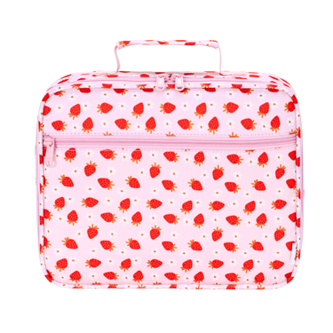 Strawberry Fields Junior Insulated Lunch Bag + Ice Pack-Junior Lunch Bag-Kinnder