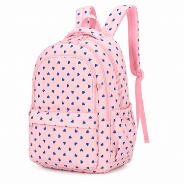 Sweet Hearts Campus School Backpack-Campus Backpack-Kinnder