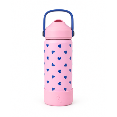 Sweet Hearts Stainless Steel Drink Bottle-Drink Bottle-Kinnder