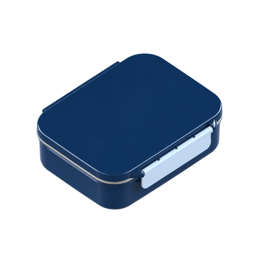The Bento Stainless Steel Lunch Box Blueberry & Periwinkle-Bento Box-Kinnder