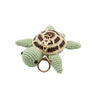 Turtle Crochet Bag Charm Keyring-Kinnder