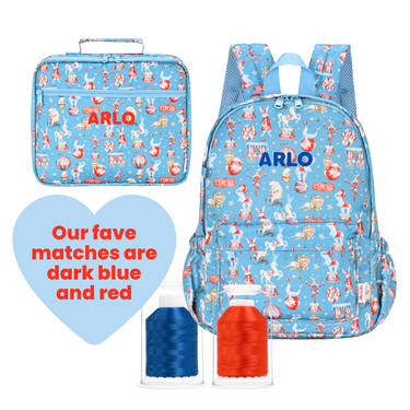 Vintage Circus Library Bag-Library Bag-Kinnder