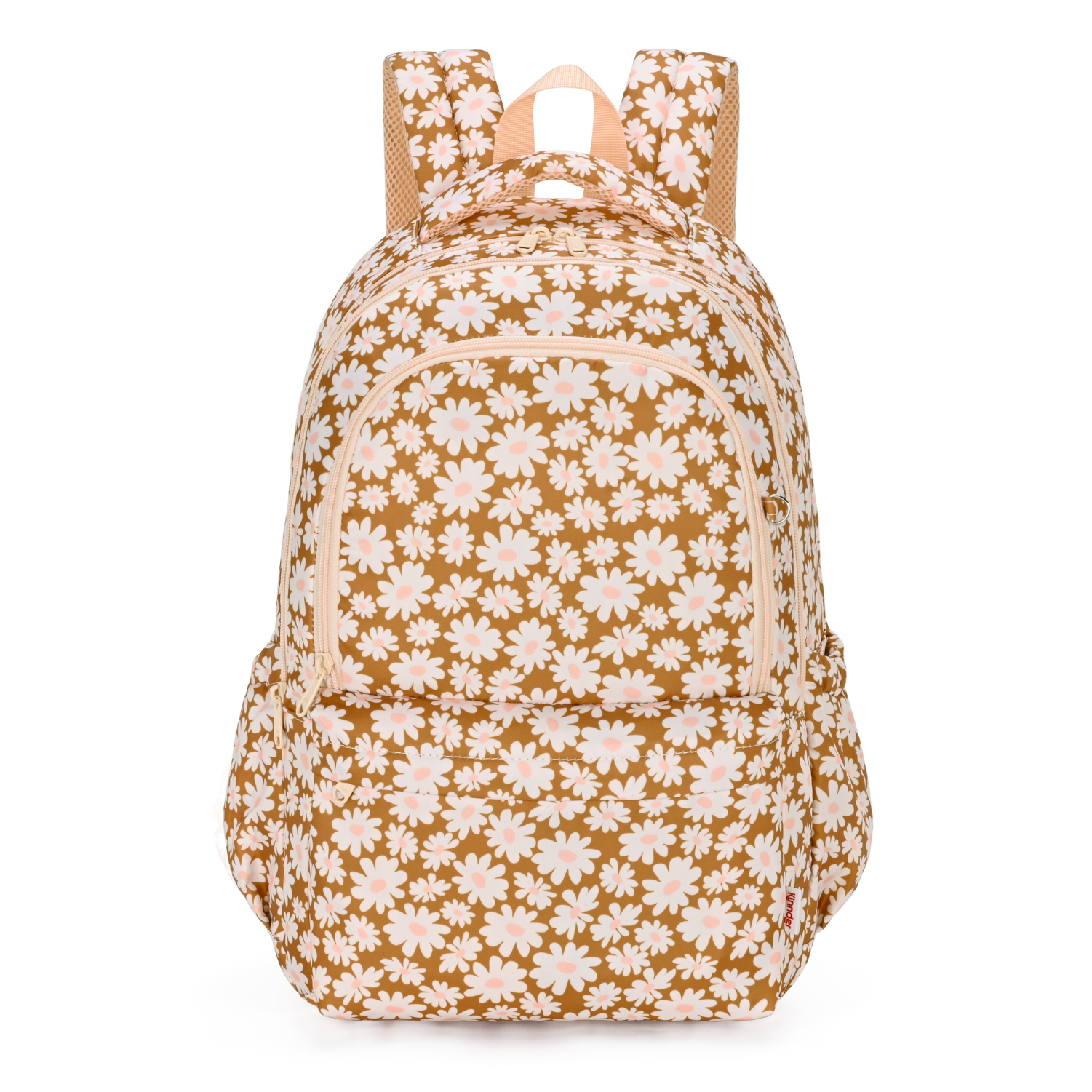 Bloom Tan Campus School Backpack 2.0-Kinnder