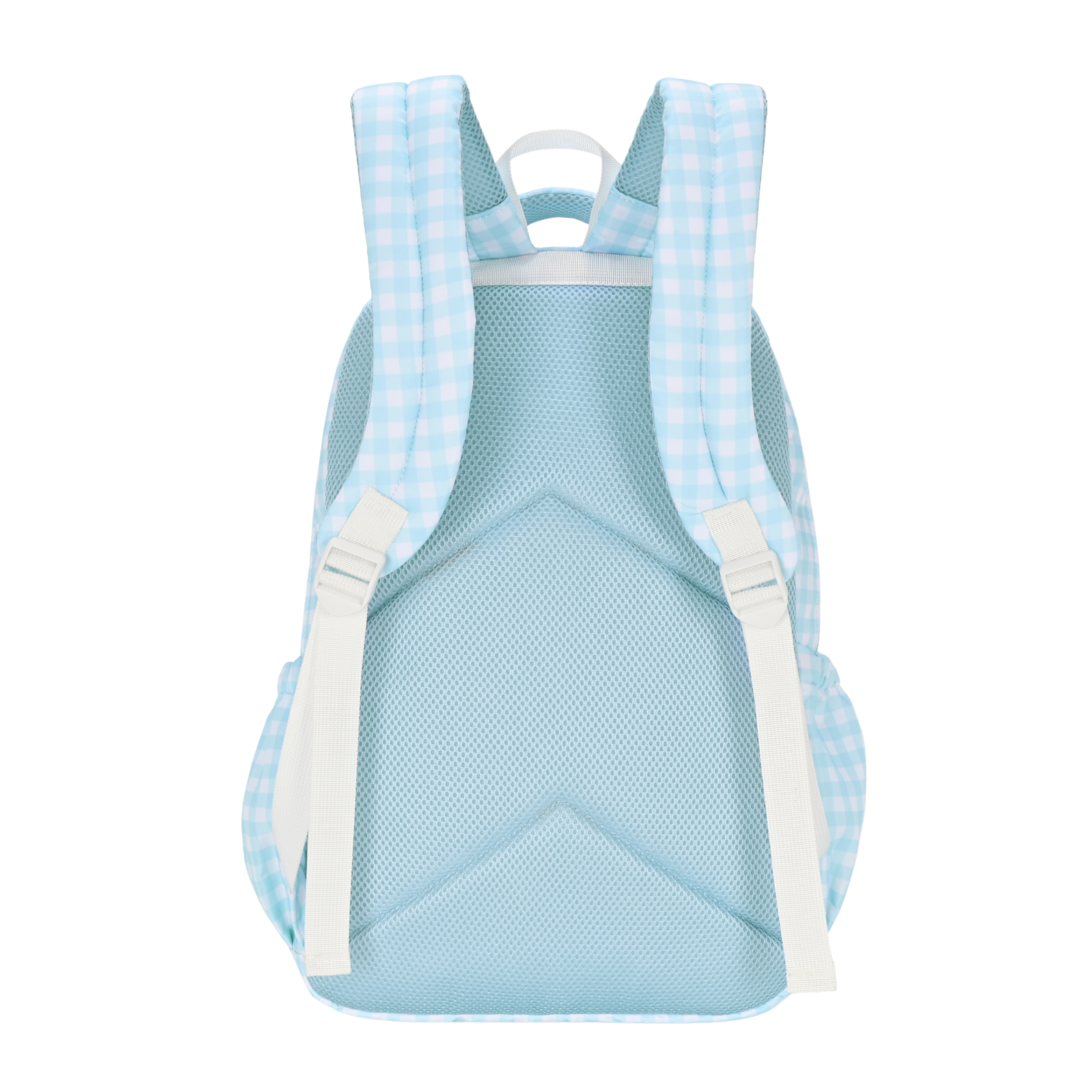 Blue Gingham Campus School Backpack
