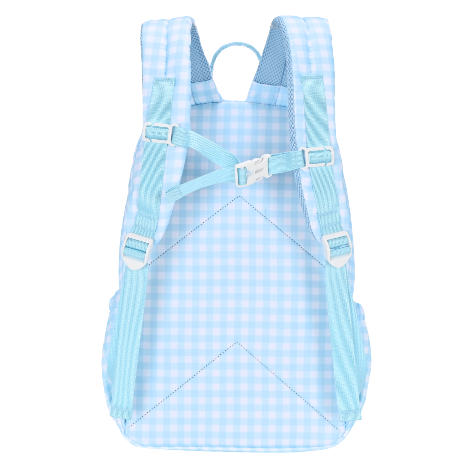 Blue Gingham Junior Kindy/School Backpack-Kinnder