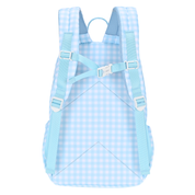 Blue Gingham Junior Kindy/School Backpack-Kinnder