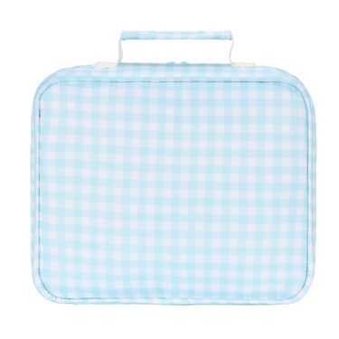 Blue Gingham Junior Insulated Lunch Bag + Ice Pack-Kinnder