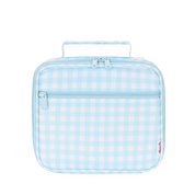 Blue Gingham Mini Insulated Lunch Bag