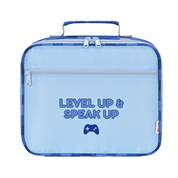 Blue Pixel Junior Insulated Lunch Bag-Kinnder