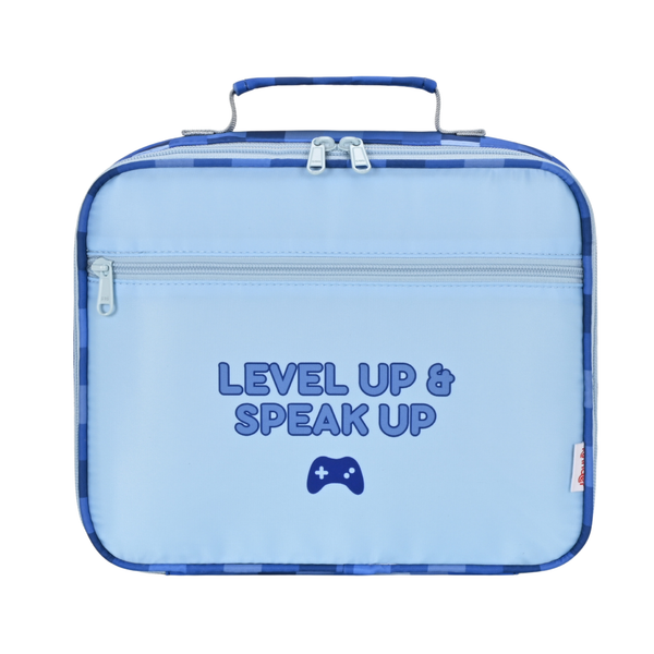 Blue Pixel Junior Insulated Lunch Bag + Ice Pack-Kinnder