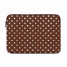 Polka Dot Padded Laptop Sleeve-Kinnder