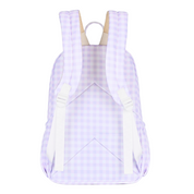 Lilac Gingham Junior Kindy/School Backpack