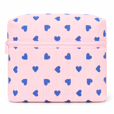 Sweet Hearts Mesh Wash/Packing Bag-Kinnder