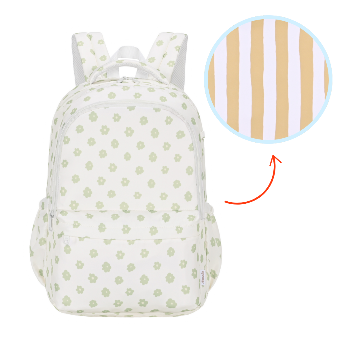Backpacks Water resistant for daycare school. Personalisation available Kinnder