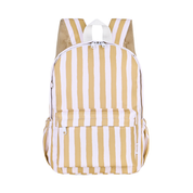 Mustard Stripe Mini Daycare/Toddler Backpack-Kinnder-Kinnder