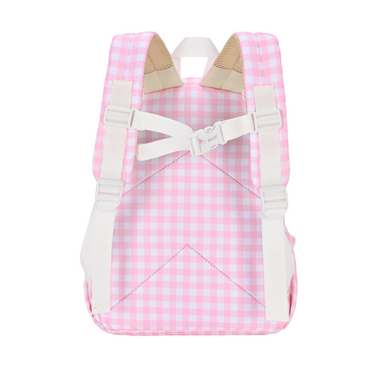 Pink Gingham Mini Daycare/Toddler Backpack-Kinnder