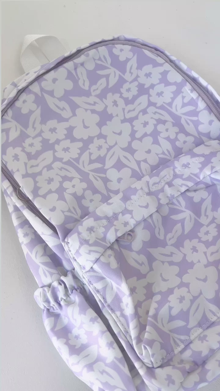 Pink Gingham Junior Kindy/School Backpack