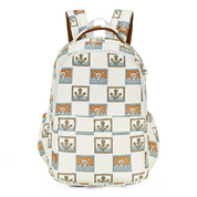 Salty Checkers Campus School Backpack