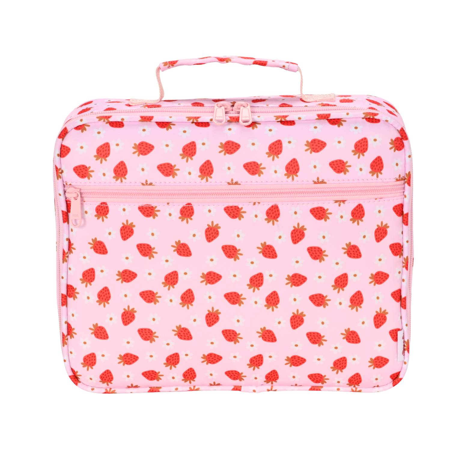 Strawberry Fields Junior Insulated Lunch Bag + Ice Pack-Kinnder