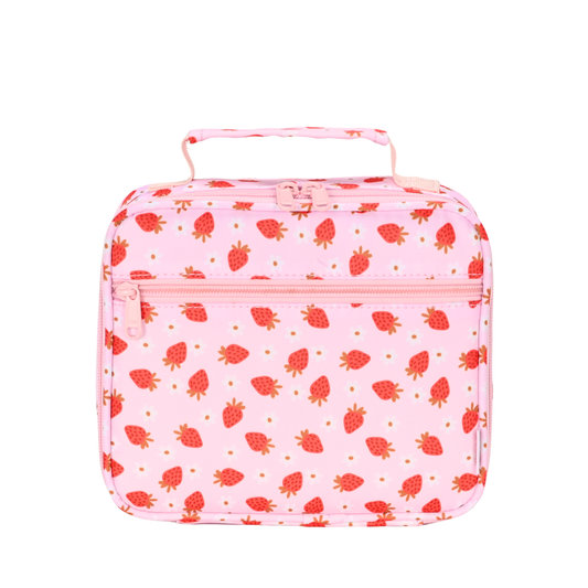 Strawberry Fields Mini Insulated Lunch Bag-Kinnder